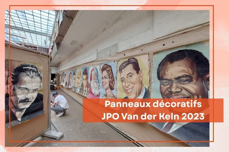 panneaux décoratif JPO 2023 Van der Kelen Logelain